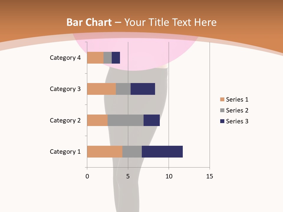 Beautiful Lips Brunette PowerPoint Template