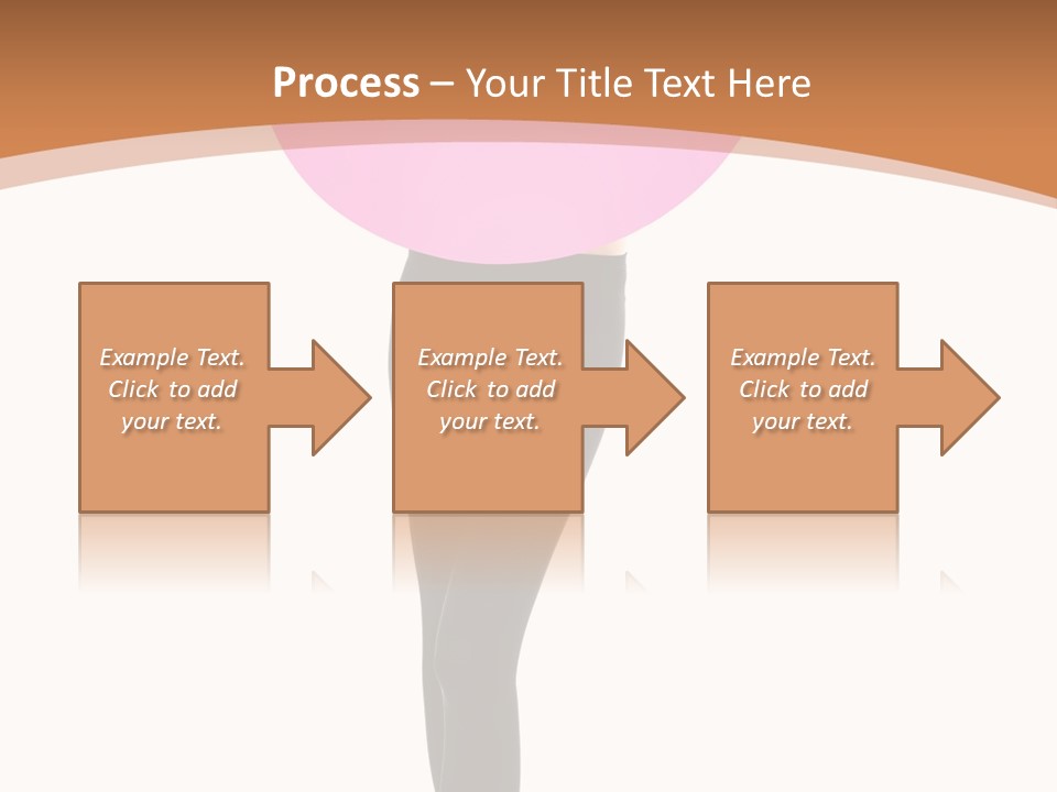 Beautiful Lips Brunette PowerPoint Template