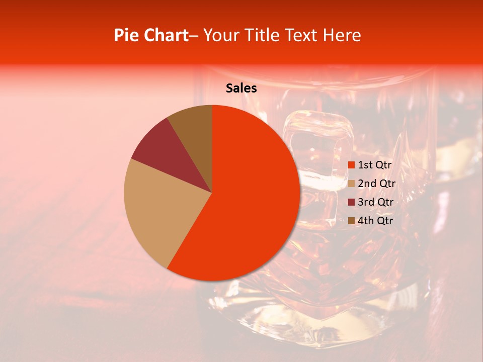 Neat Dark Whiskey PowerPoint Template