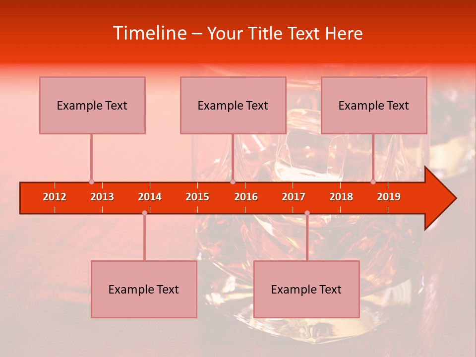 Neat Dark Whiskey PowerPoint Template