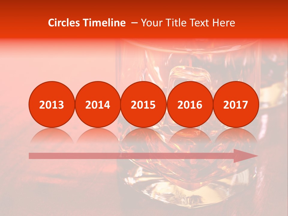 Neat Dark Whiskey PowerPoint Template