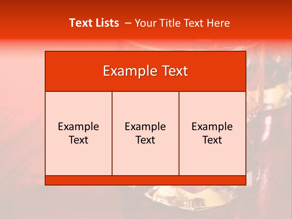 Neat Dark Whiskey PowerPoint Template