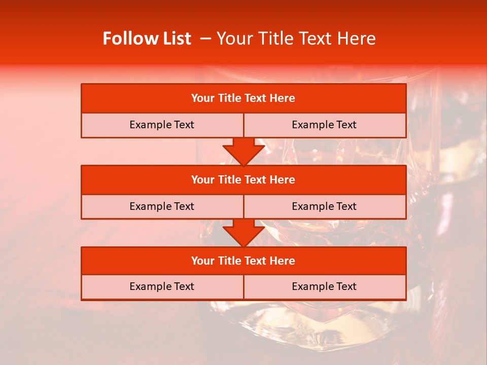 Neat Dark Whiskey PowerPoint Template