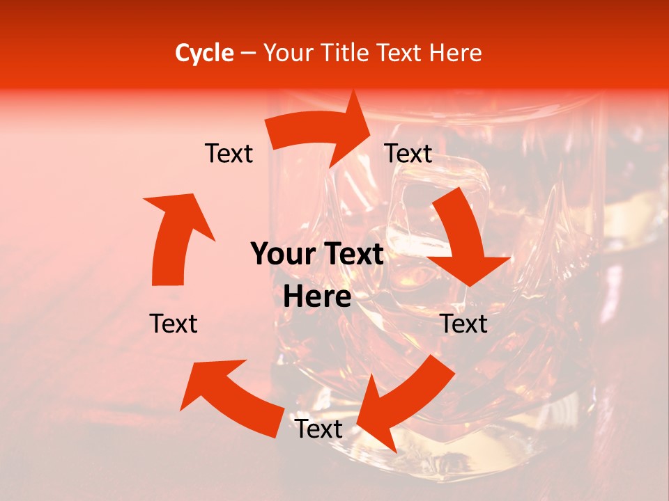 Neat Dark Whiskey PowerPoint Template