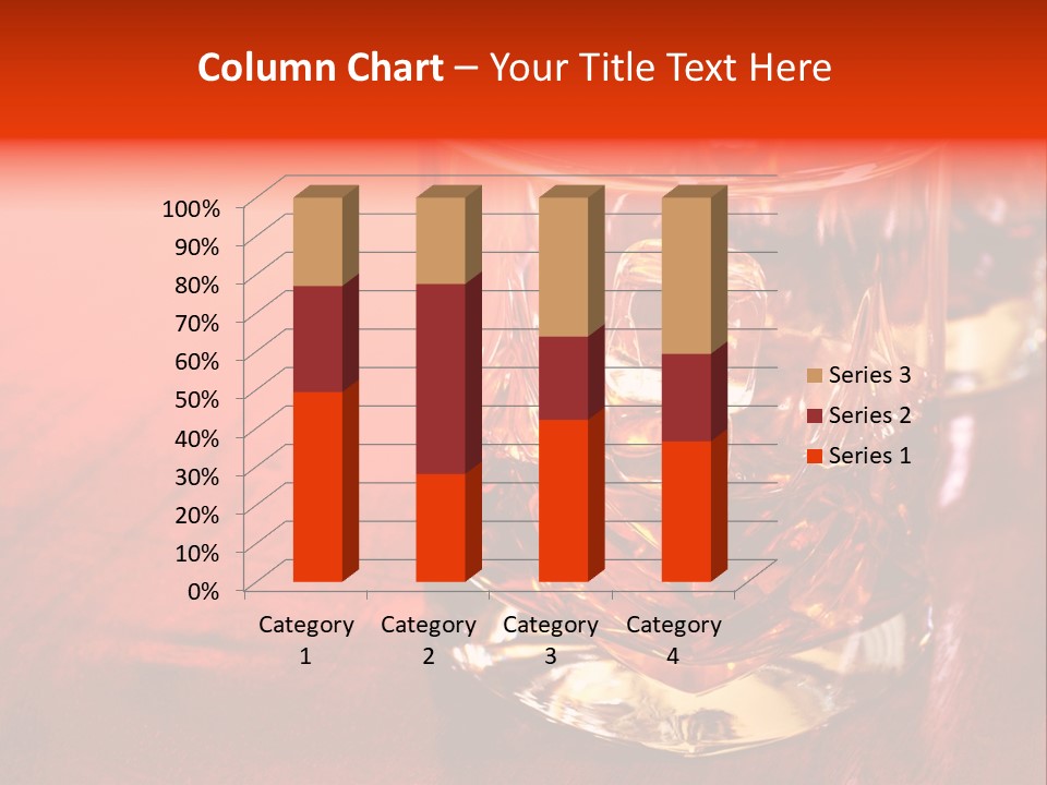 Neat Dark Whiskey PowerPoint Template