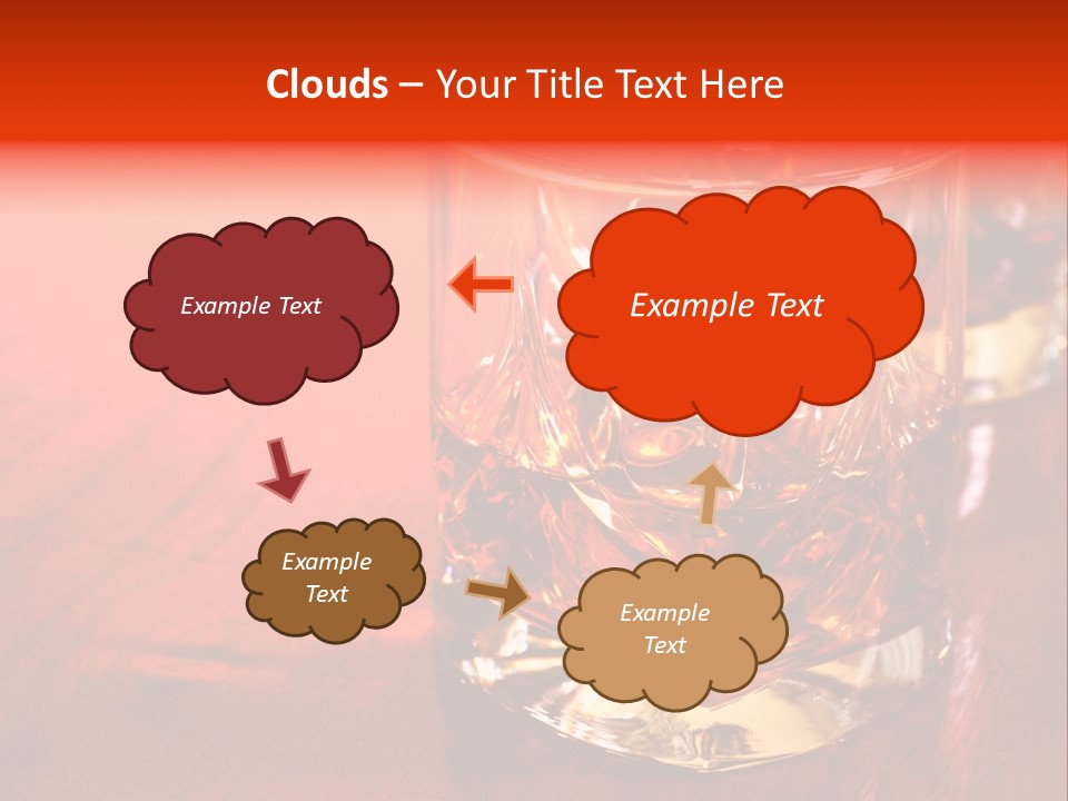 Neat Dark Whiskey PowerPoint Template