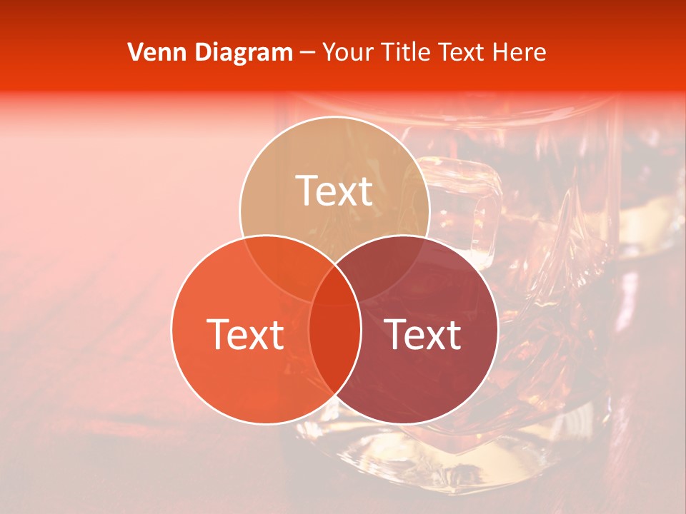 Neat Dark Whiskey PowerPoint Template