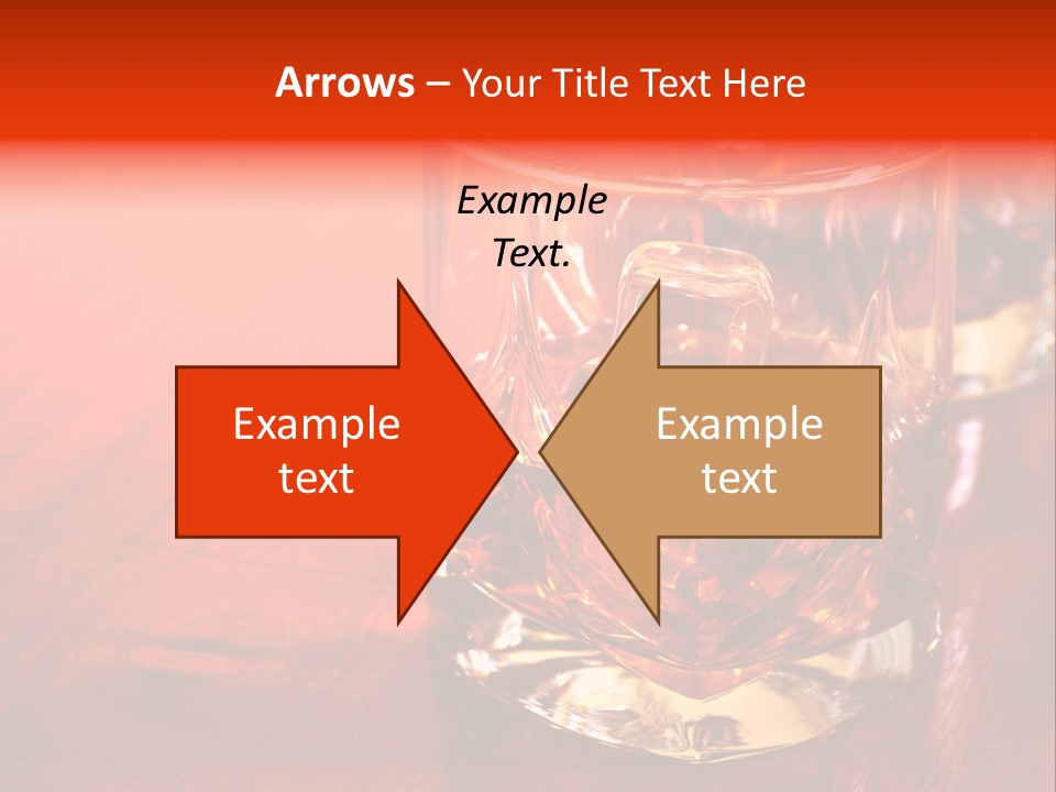 Neat Dark Whiskey PowerPoint Template