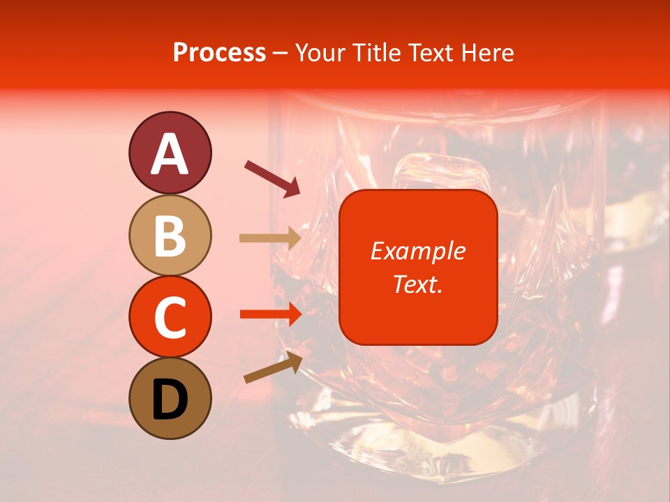 Neat Dark Whiskey PowerPoint Template