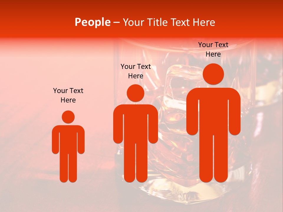 Neat Dark Whiskey PowerPoint Template