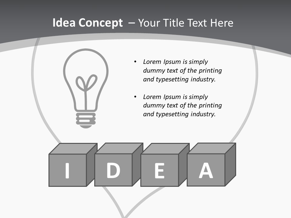 Music Headphones Sound PowerPoint Template