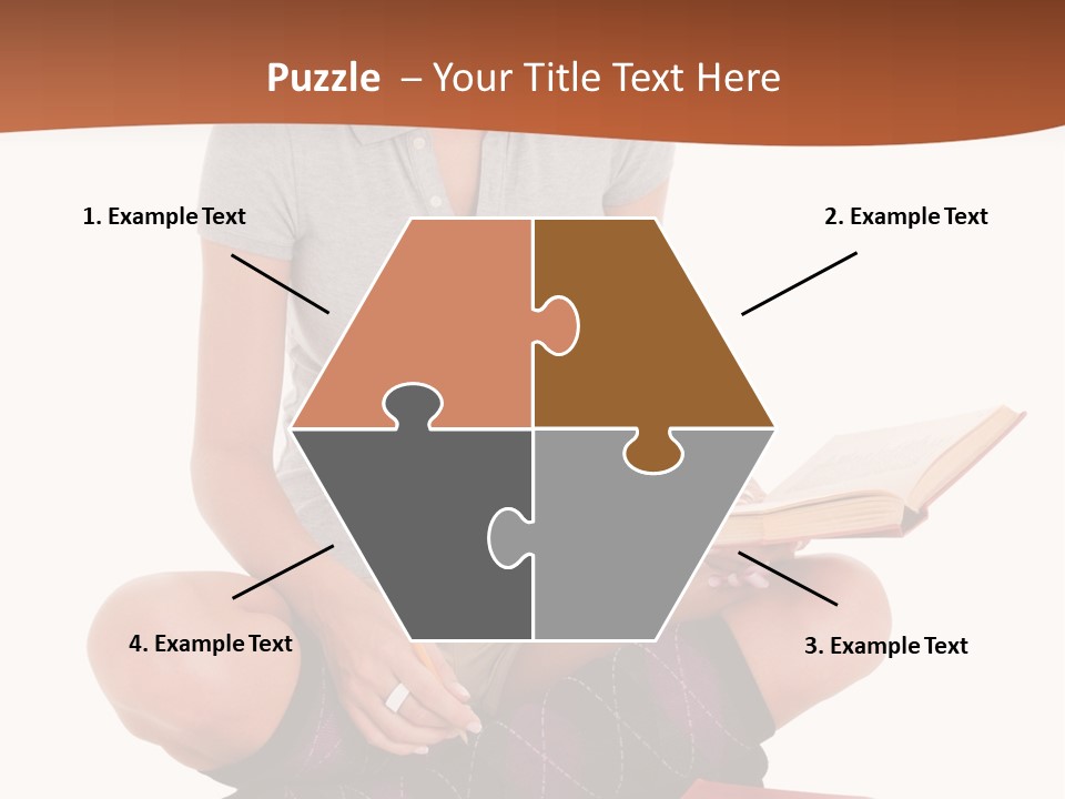 Legs Smart Socks PowerPoint Template