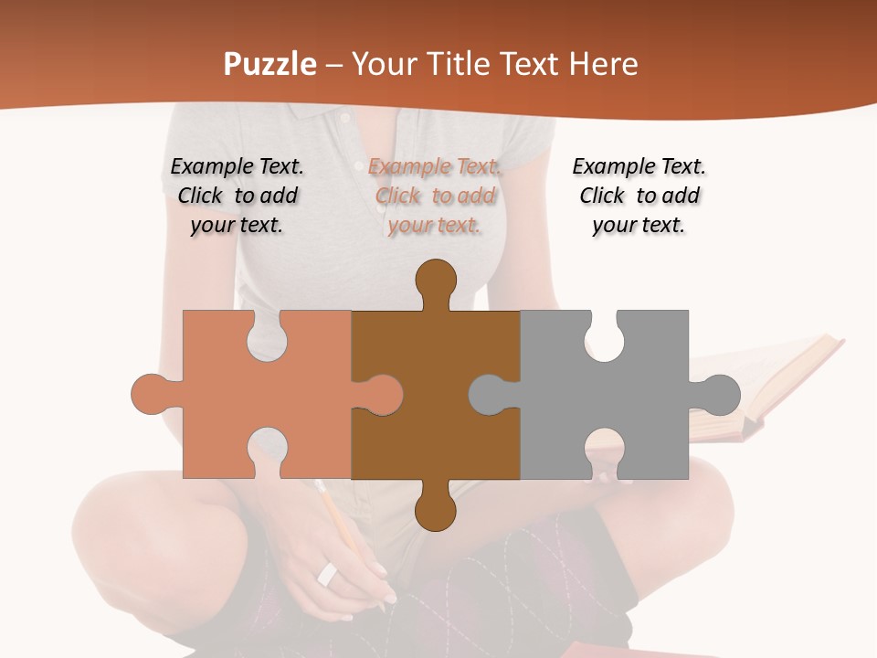 Legs Smart Socks PowerPoint Template