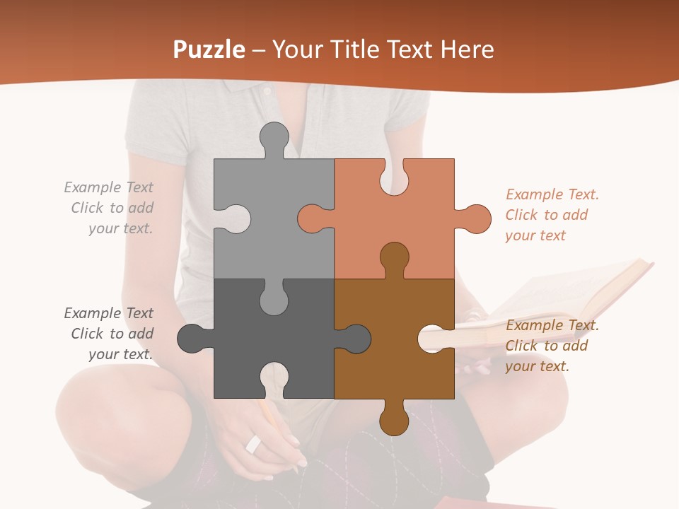 Legs Smart Socks PowerPoint Template