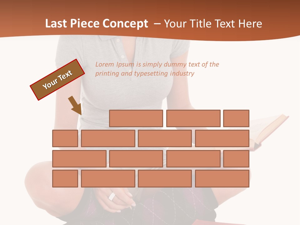 Legs Smart Socks PowerPoint Template