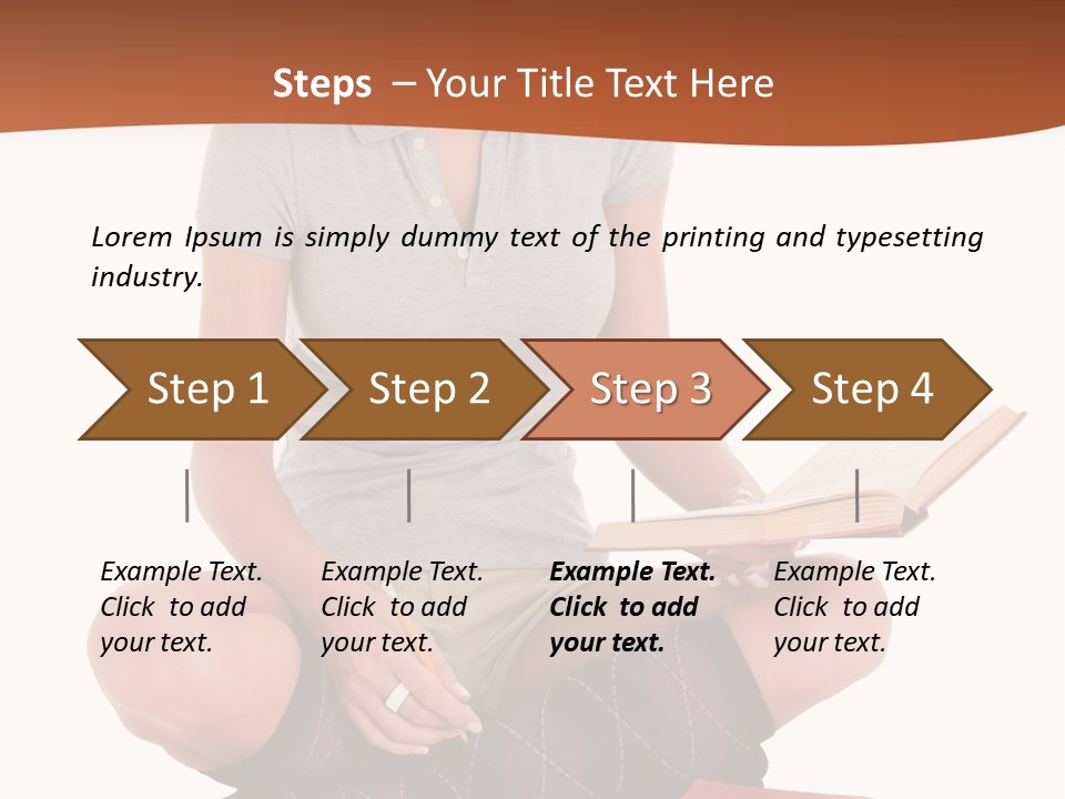 Legs Smart Socks PowerPoint Template