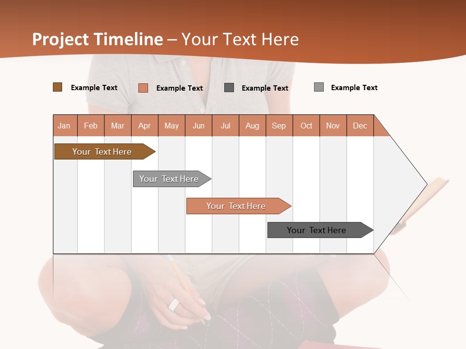 Legs Smart Socks PowerPoint Template