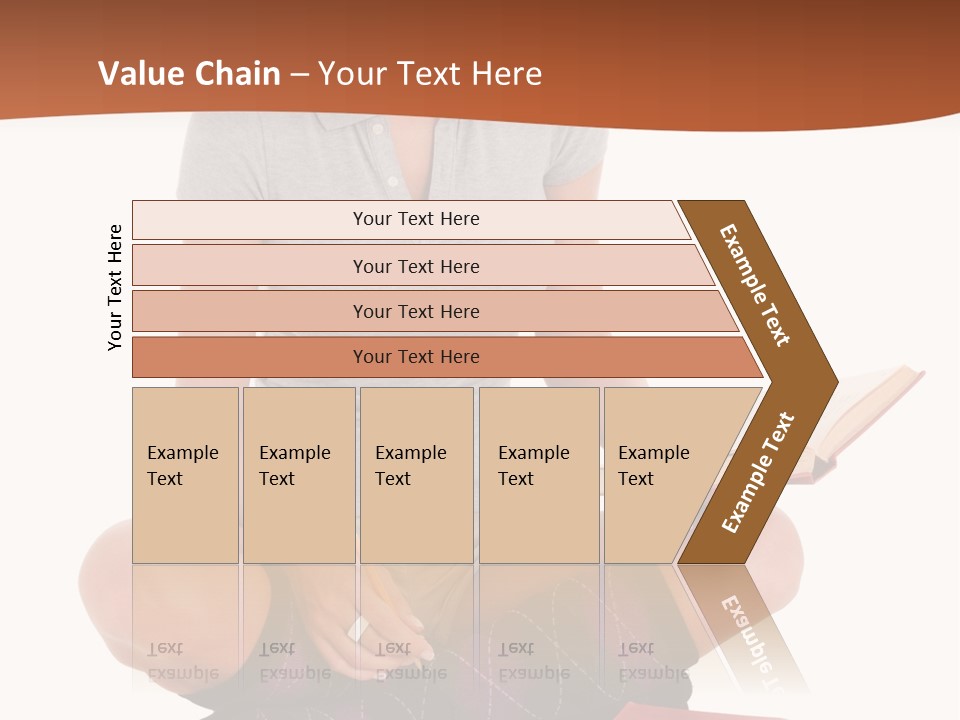 Legs Smart Socks PowerPoint Template