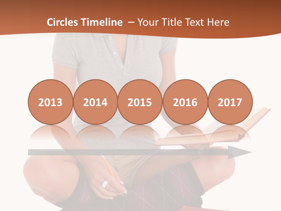 Legs Smart Socks PowerPoint Template