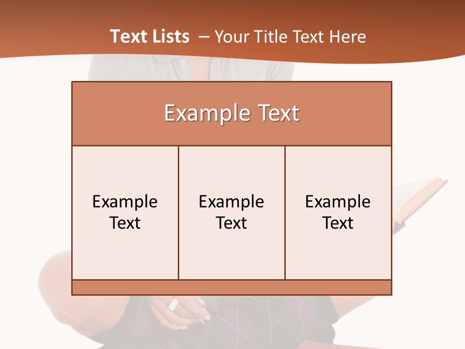 Legs Smart Socks PowerPoint Template