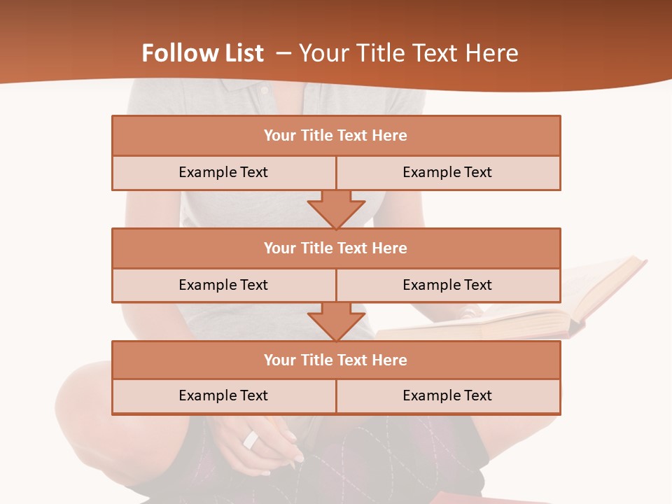 Legs Smart Socks PowerPoint Template