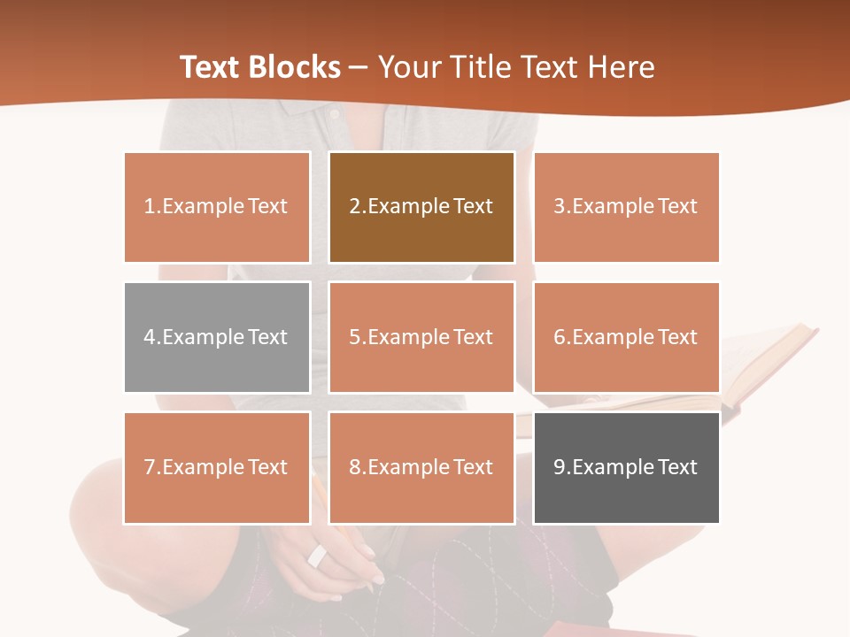 Legs Smart Socks PowerPoint Template