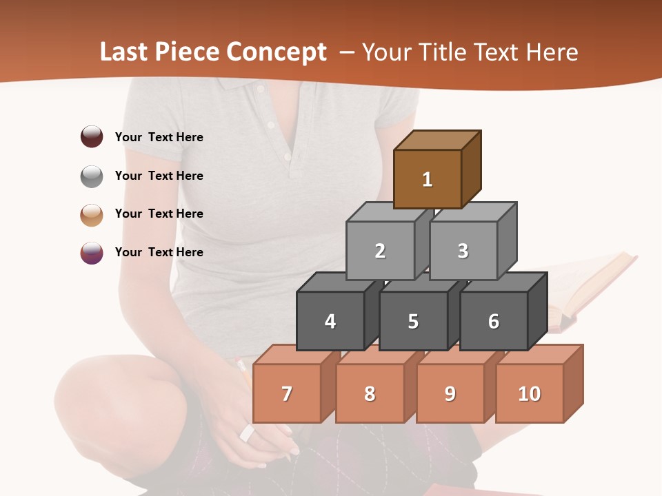 Legs Smart Socks PowerPoint Template