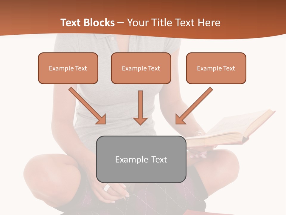 Legs Smart Socks PowerPoint Template