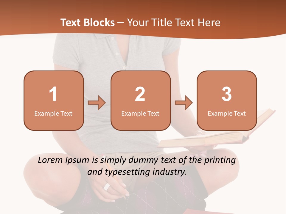 Legs Smart Socks PowerPoint Template