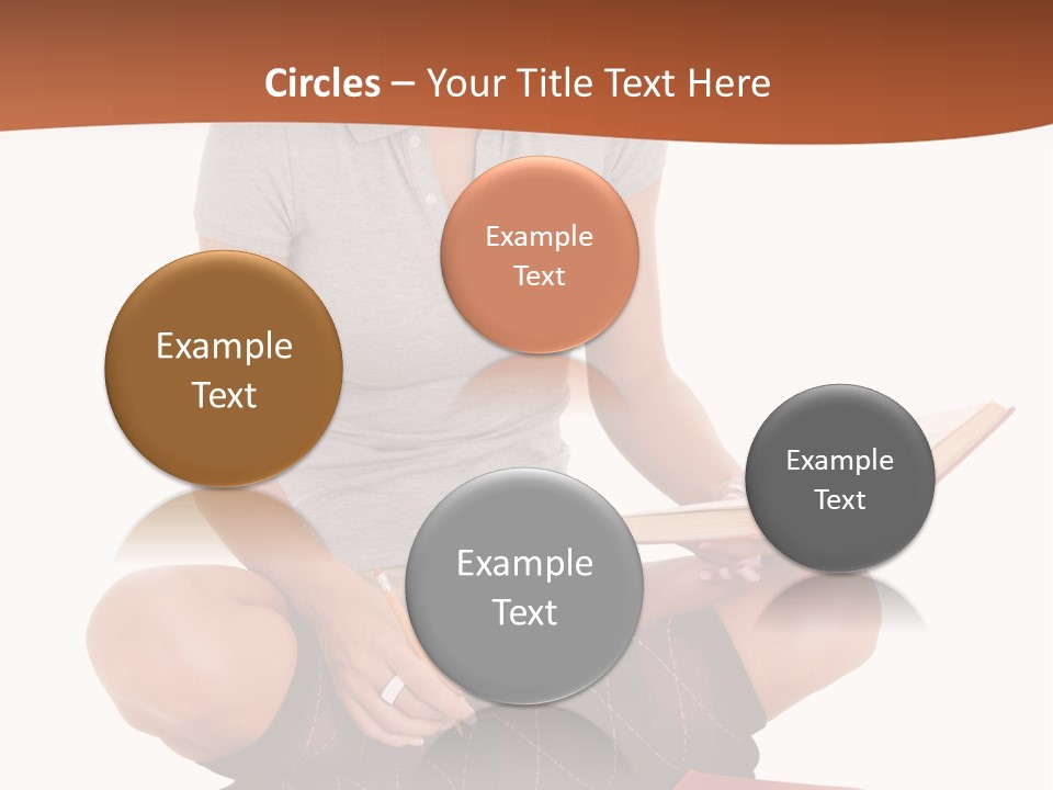 Legs Smart Socks PowerPoint Template