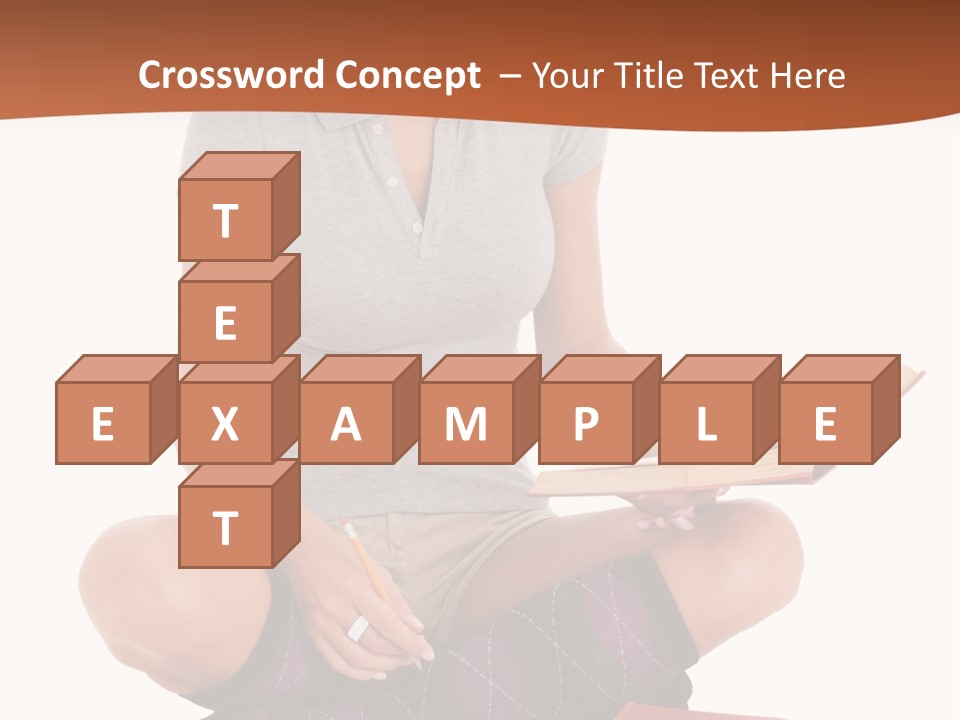 Legs Smart Socks PowerPoint Template