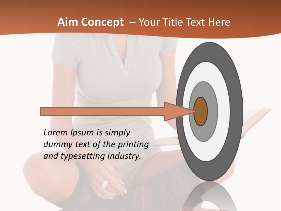 Legs Smart Socks PowerPoint Template