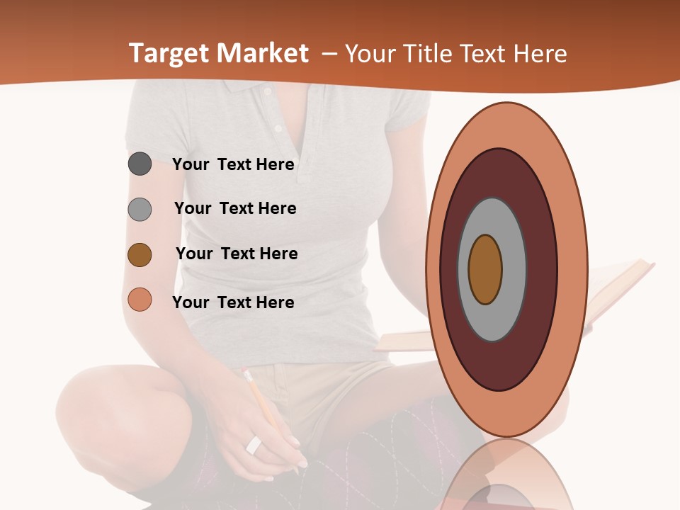 Legs Smart Socks PowerPoint Template