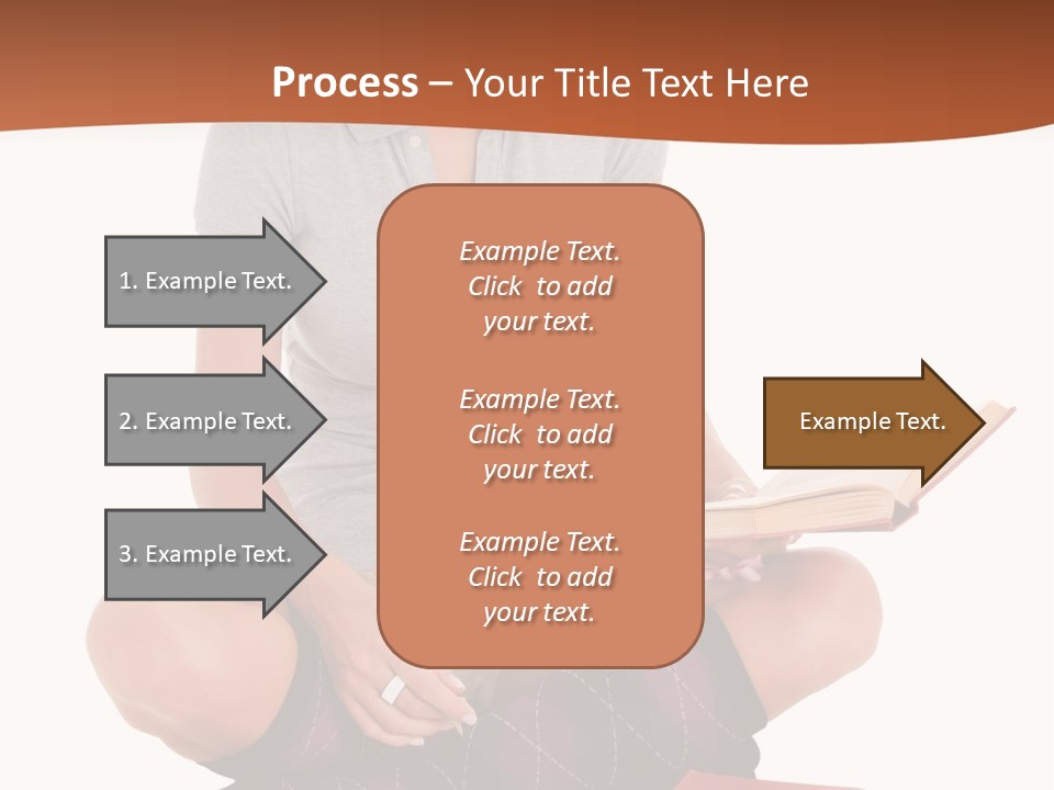 Legs Smart Socks PowerPoint Template