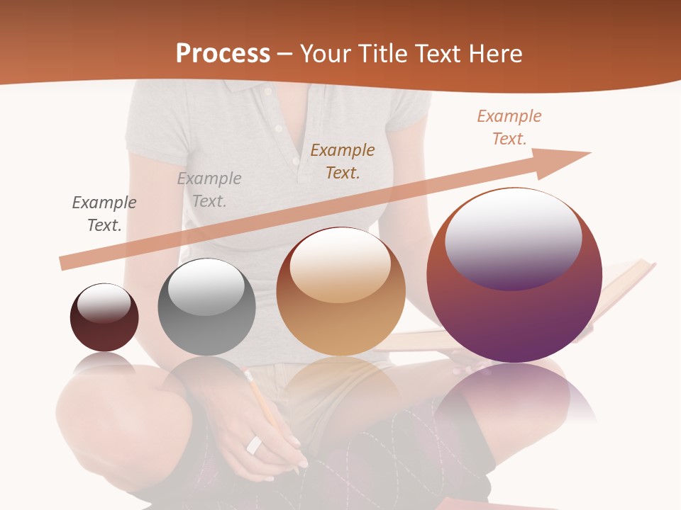 Legs Smart Socks PowerPoint Template