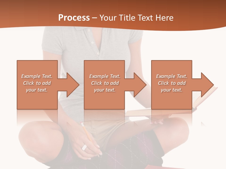 Legs Smart Socks PowerPoint Template