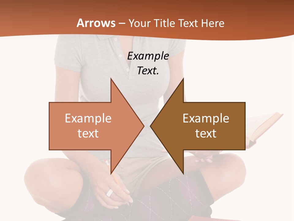 Legs Smart Socks PowerPoint Template