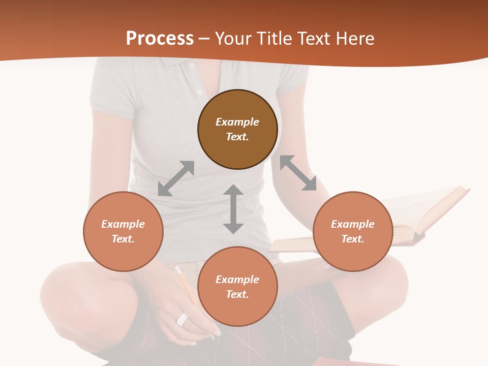 Legs Smart Socks PowerPoint Template