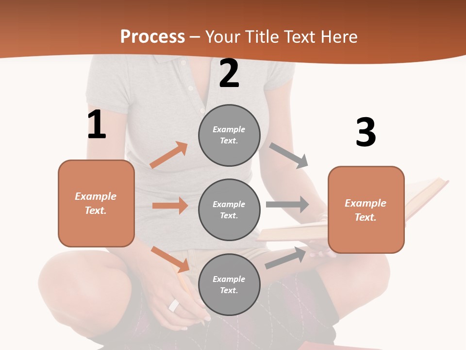 Legs Smart Socks PowerPoint Template