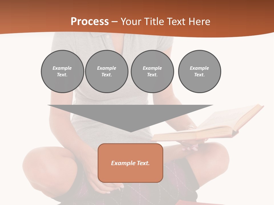Legs Smart Socks PowerPoint Template