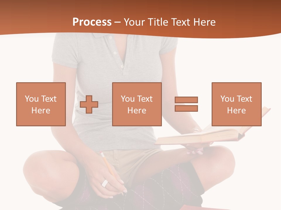 Legs Smart Socks PowerPoint Template