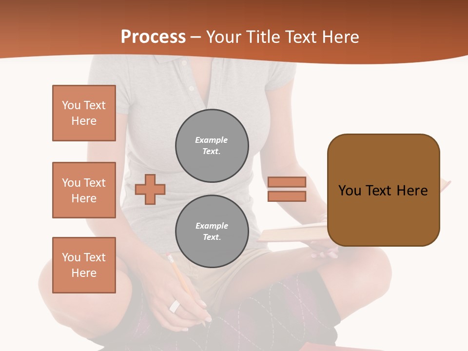 Legs Smart Socks PowerPoint Template