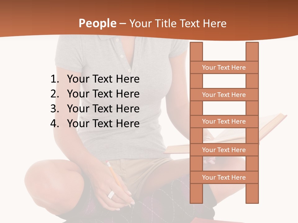 Legs Smart Socks PowerPoint Template