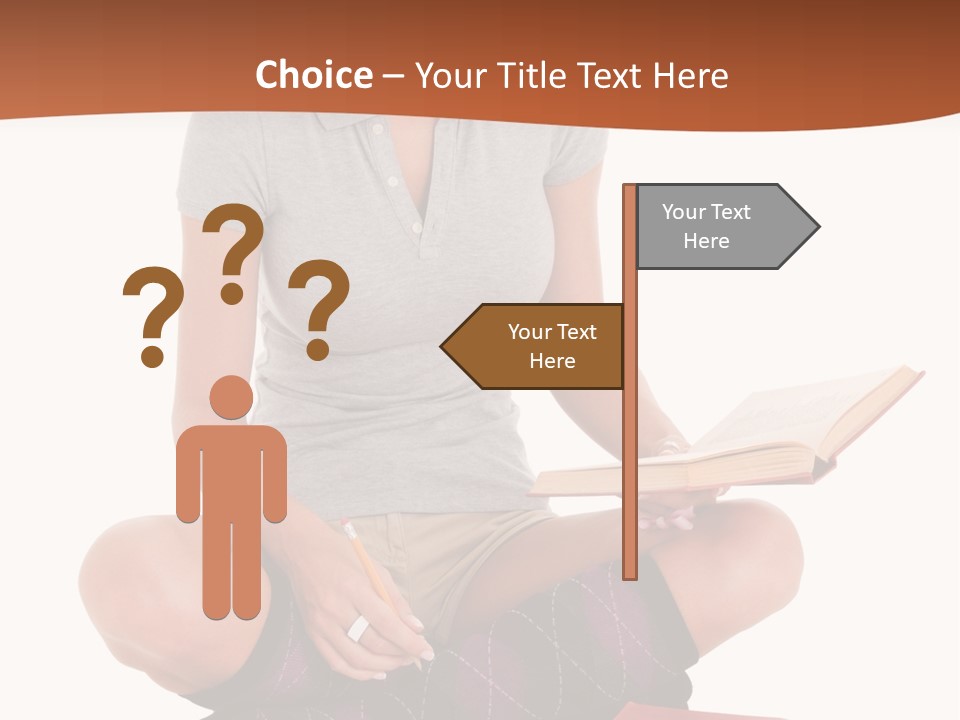 Legs Smart Socks PowerPoint Template