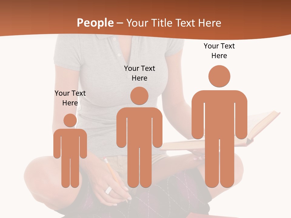 Legs Smart Socks PowerPoint Template