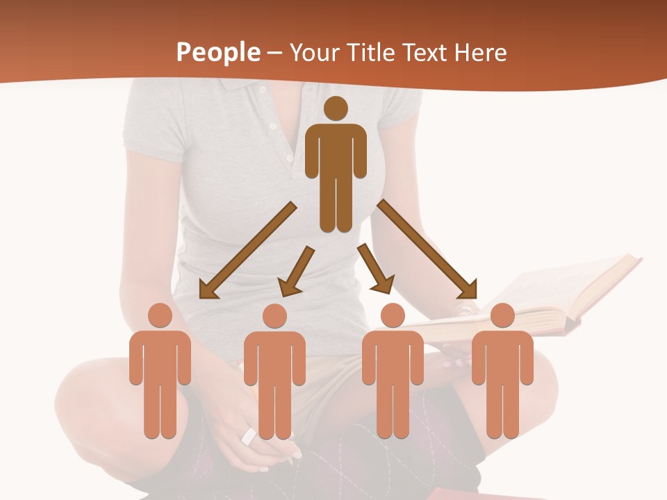 Legs Smart Socks PowerPoint Template