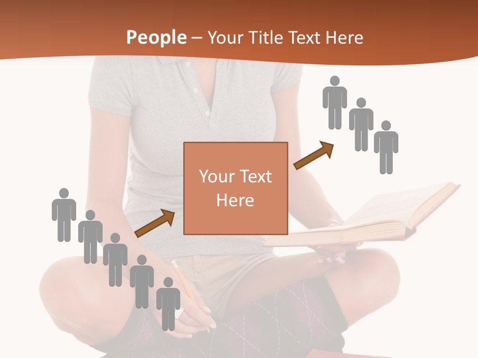 Legs Smart Socks PowerPoint Template