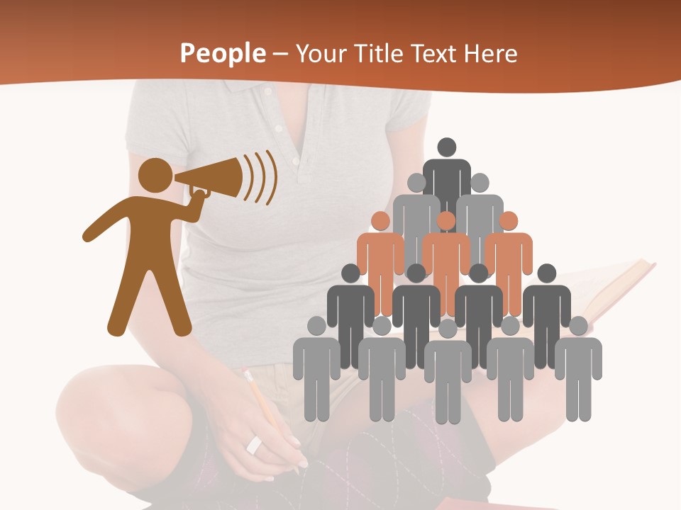 Legs Smart Socks PowerPoint Template