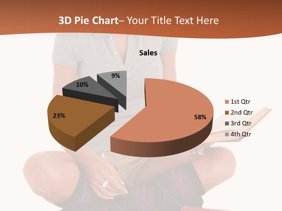 Legs Smart Socks PowerPoint Template
