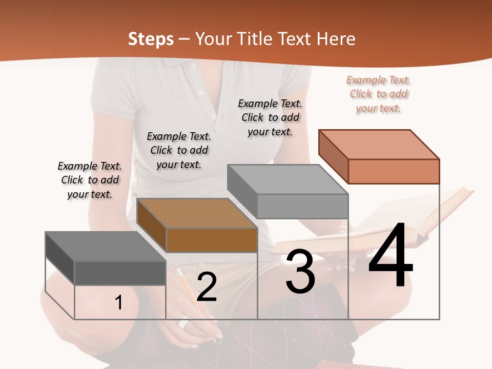 Legs Smart Socks PowerPoint Template